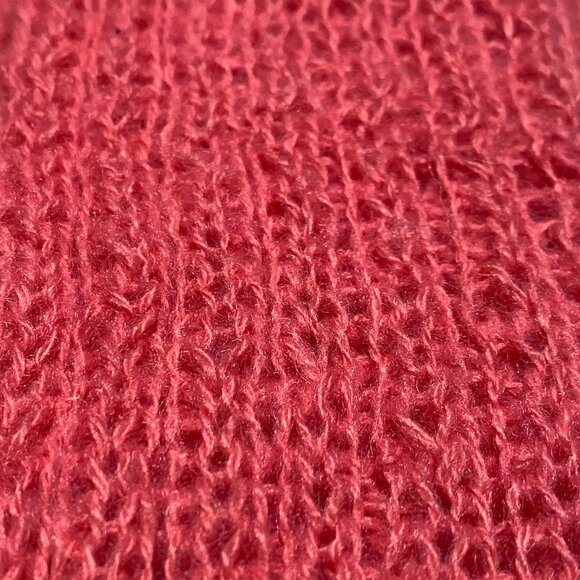 Pink Handmade Ultrasoft Scarf - Picture 2 of 4